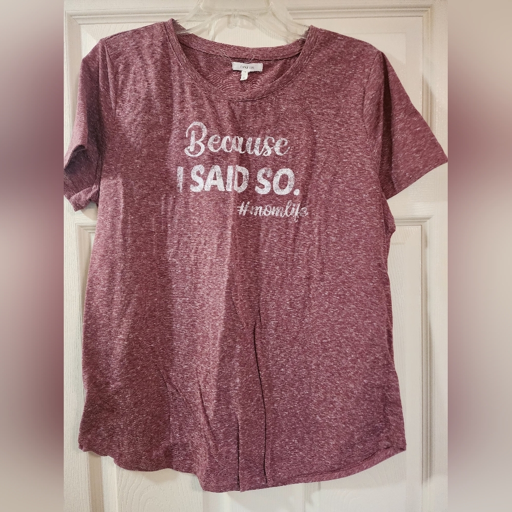 Maroon Graphic T-Shirt